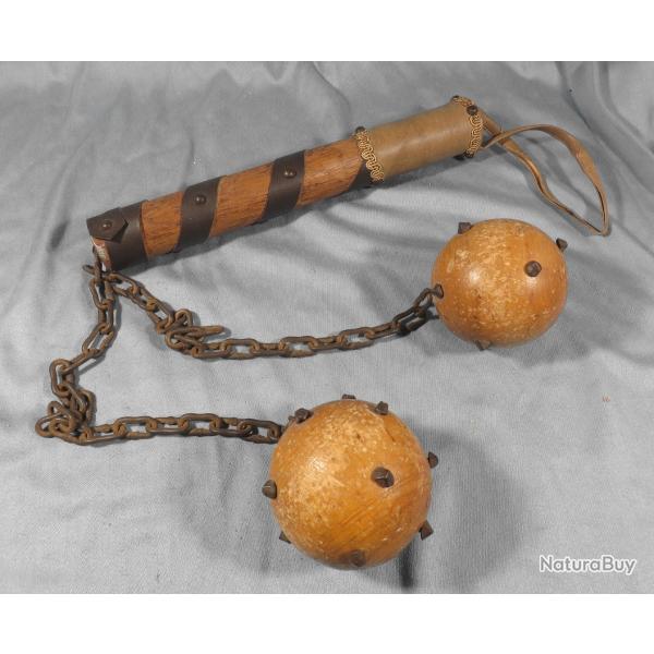 FLEAU D'ARME MEDIEVAL - ARTISANALE - REPRODUCTION