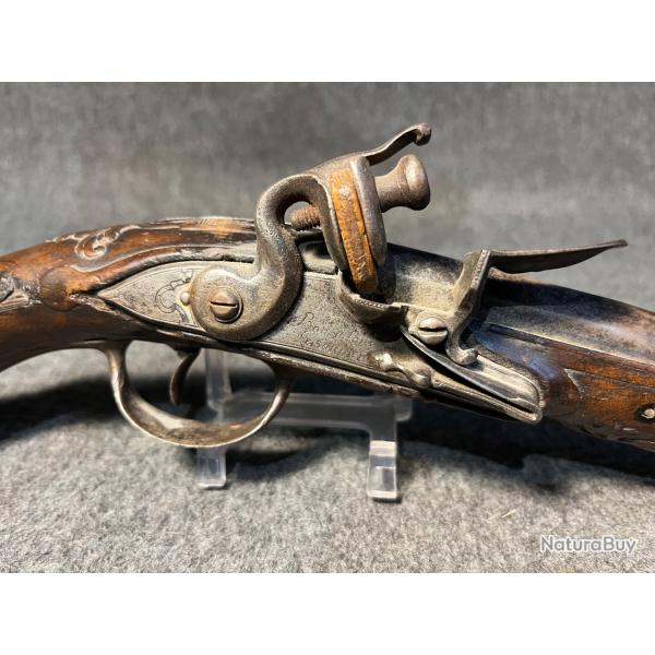 Pistolet a silex XVIII�me