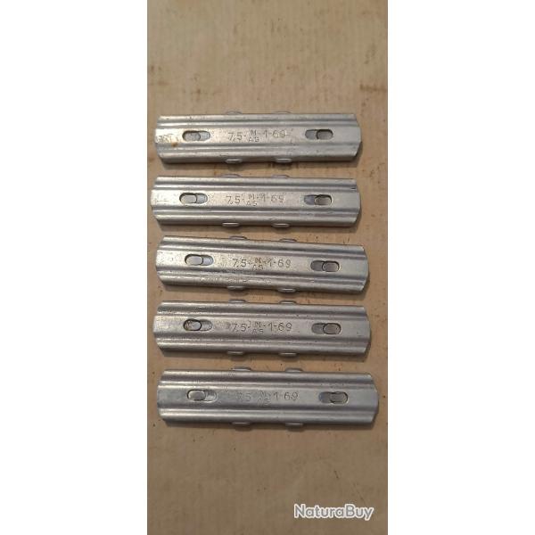 Clips - lame chargeur MAS 36 x 5 pi�ces (2155)