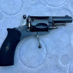 Revolver de poche Brun Latrige St-&Eacute;tienne Cal. 320 - M&eacute;canique impeccable - Cat&eacute;gorie D