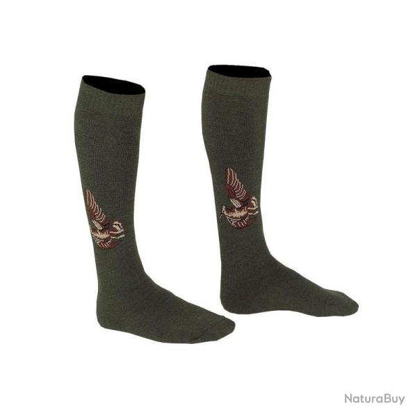 Paire De Chaussettes Longues B�casse Taille 44 - SOMLYS