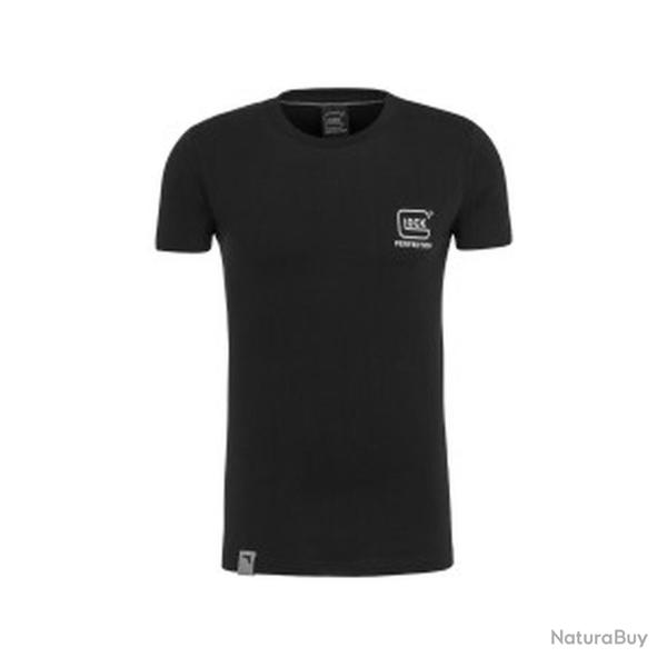 Tee Shirt Glock Engineering Gen5 Manche Courte Noir XXL