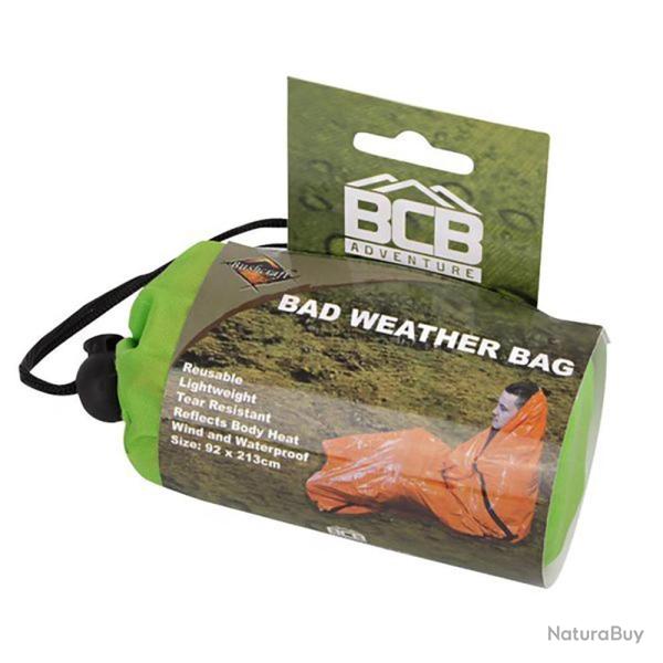 Duvet de survie BCB Bad Weather Orange