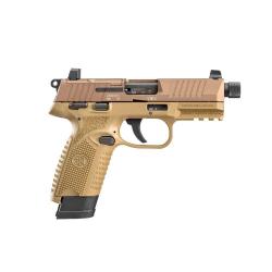 Pistolet FN Herstal FN 502 Tactical FDE 1x15 + 1x10 22LR