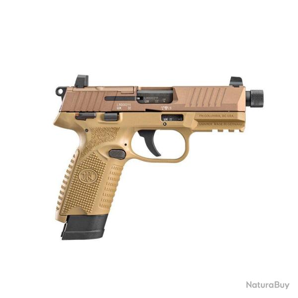 Pistolet FN Herstal FN 502 Tactical FDE 1x15 + 1x10 22LR