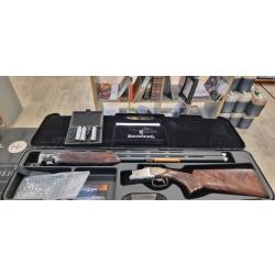 Fusil superpos&eacute; Browning 825 sporter crosse Adjustable cal 12/76 can 81 cm