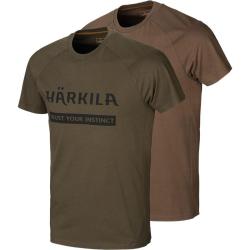T-Shirt Logo H&auml;rkila (Pack de 2 T-Shirts)