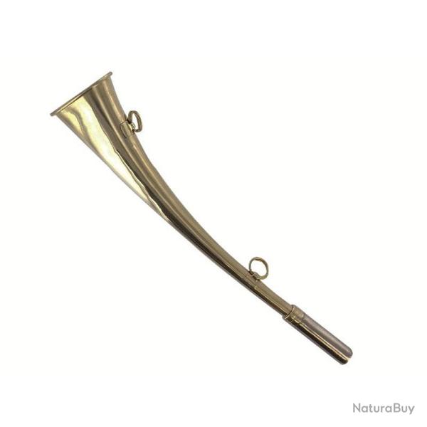 Corne de chasse en cuivre  - CORNE APPEL EN CUIVRE 21