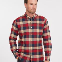 Chemise Hemd Valley Tailored rouge (Rich Red) - Barbour