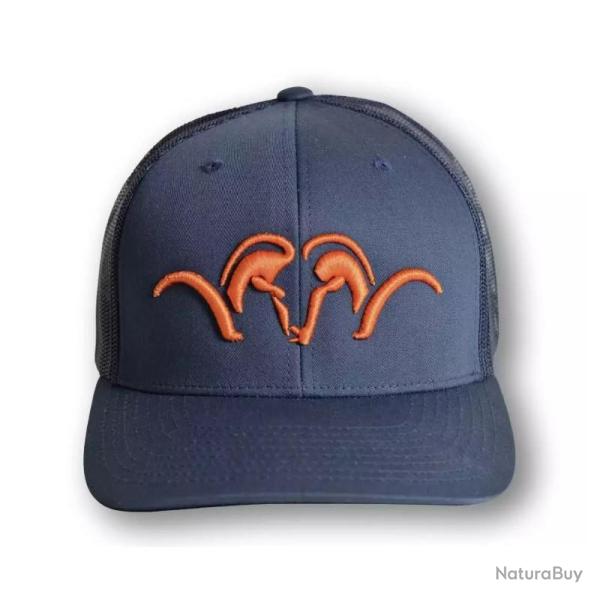 Casquette Mesh SnapBack Navy - Blaser - Casquette Blaser Bleu et