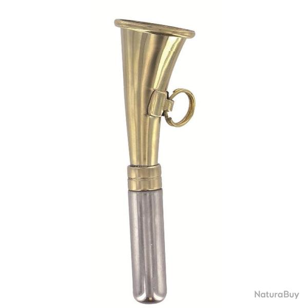 Corne de chasse - Petite Taille - 16cm - CORNE APPEL EN CUIVRE 16