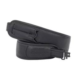 Bretelle pour carabine en cuire noir - Blaser