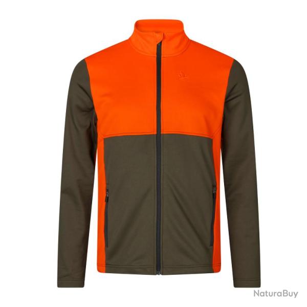 Veste polaire orange / vert Elliot - Seeland