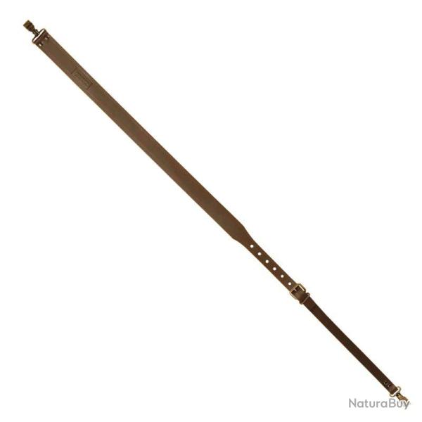 Bretelle (fusil / carabine) en cuir � mousquetons - Bretelle en Cuir