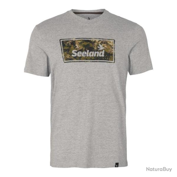 Falcon T-shirt Gris - Seeland - t-shirt falcon M
