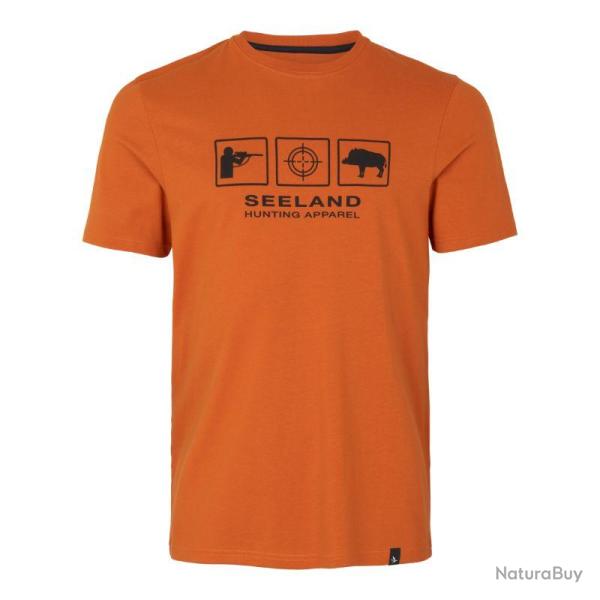 T-shirt Lanner Gold - Seeland - t-shirt Lanner gold XL