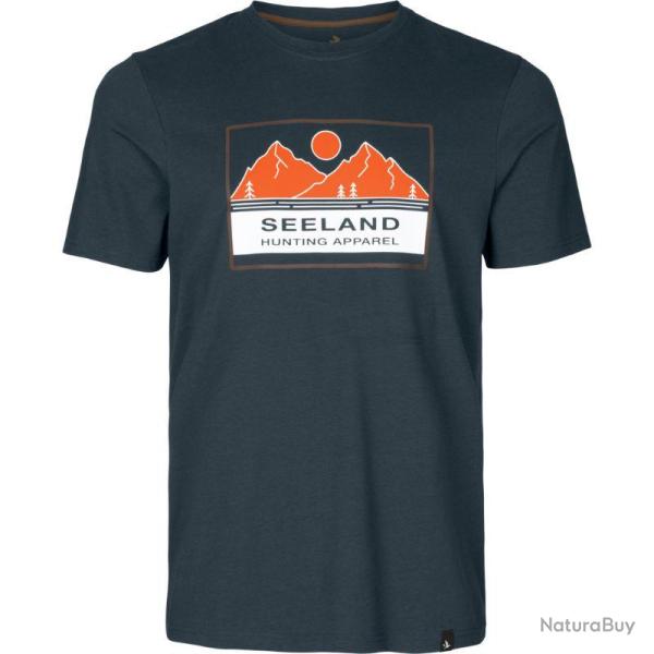 T-shirt Kestrel bleu - Seeland - t-shirt kestrel bleu XL