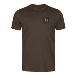 t-shirt Gorm S/S Shadow Brown - H&auml;rkila