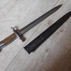 229703 BAIONNETTE SUISSE MODELE 1918 POUR FUSIL SCHMIDT RUBIN K31 ou K11