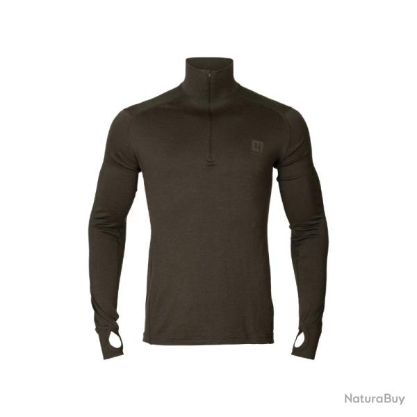T-shirt col roul� half zip Base All Season - H�rkila - T-shirt col ro all sea 4XL