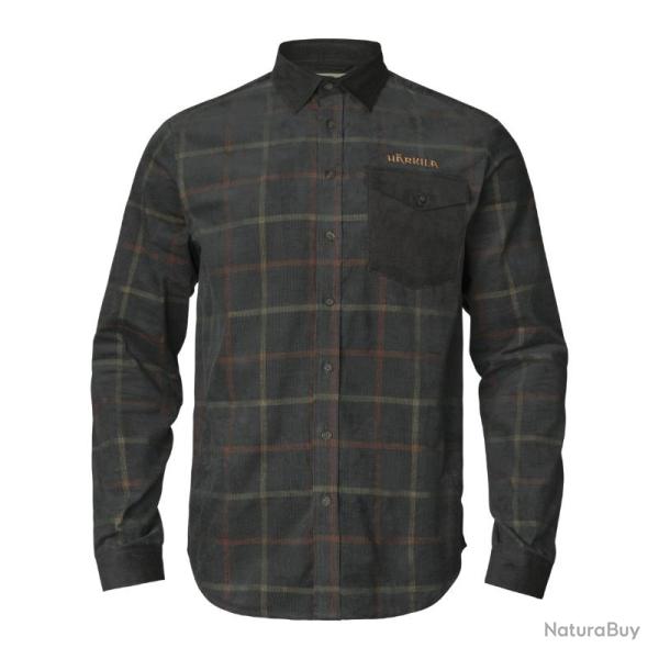 Chemise en velours Kaldfjord Phantom - H�rkila - chemise kaldfjord phant 2XL