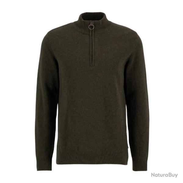 Pull Holden Half Zip Vert - Barbour  - Pull Holden Vert 2XL