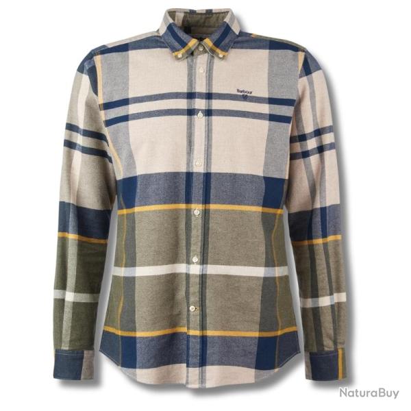 Chemise Iceloch Tailored Tartan Forest Mist - Barbour - chemise iceloch Forest 3XL