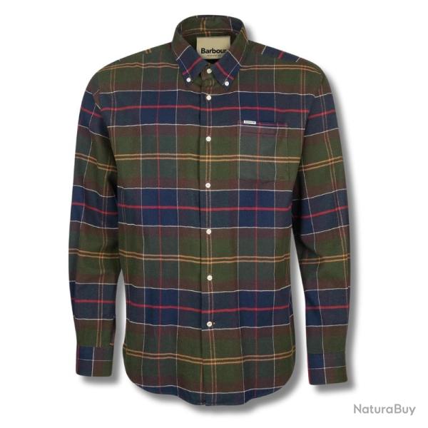 Chemise Hogside Regular Tartan Classic - Barbour - chemise hogside tartan XL