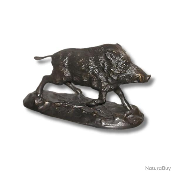 Sanglier Marchant en Bronze  - sanglier marchant bronze
