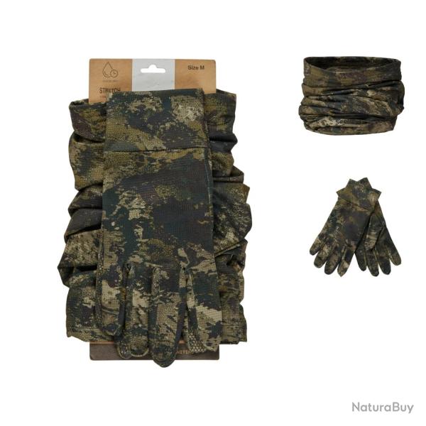 Set de gants + tour de cou Camo - Seeland  - set camo seeland ML