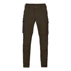 Pantalon Birch Brun - Jambes zipp&eacute;es - Seeland