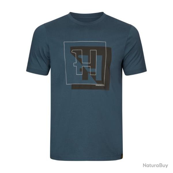 T-shirt H-Logo S/S Sea Blue - H�rkila - t-shirt H logo M
