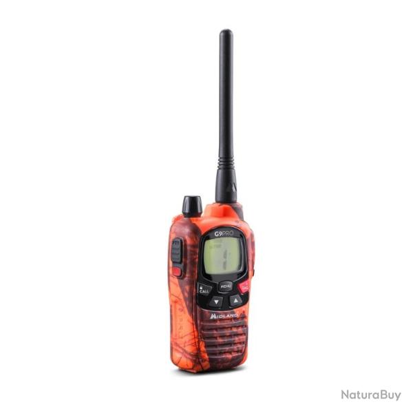 Talkie Walkie G9e Blaze Pro + oreillette - Midland - talkie walkie G9E blaze