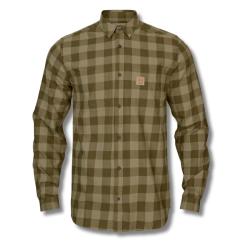 Chemise Scandinavian L/S Dark Olive - H&auml;rkila