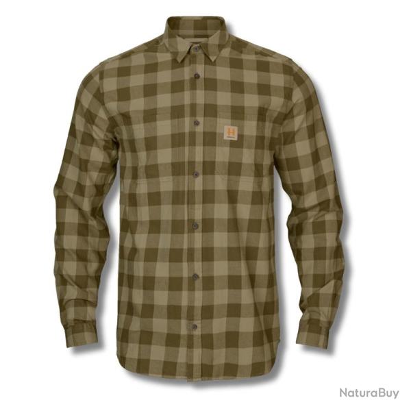 Chemise Scandinavian L/S Dark Olive - H�rkila - Che Scandinavian Dar Ol XL
