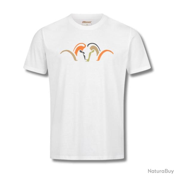 T-shirt T25 Argali Blanc - Blaser  - t-shirrt aga blanc 3XL