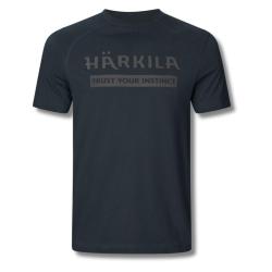 T-shirt Logo s/s Dark Navy - H&auml;rkila