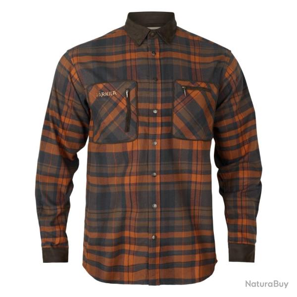 Chemise Pajala Bombay Brown - H�rkila - pajala bombay XL