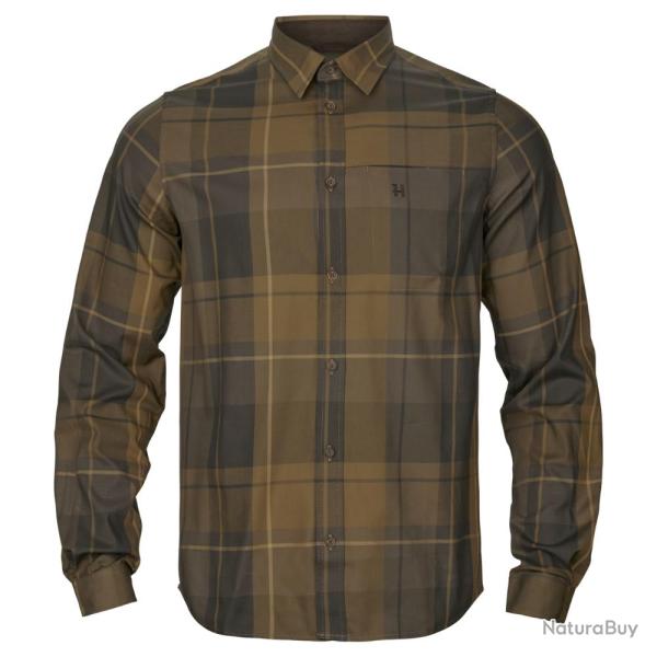 Chemise Akse L/S Willow Green check - H�rkila - chemise akse willow 3XL