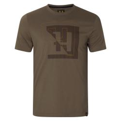 T-shirt H-Logo S/S Major Brown - H&auml;rkila