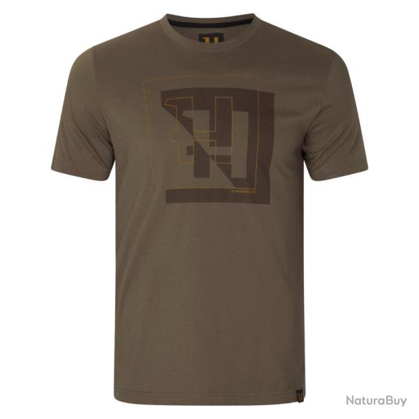 T-shirt H-Logo S/S Major Brown - H�rkila