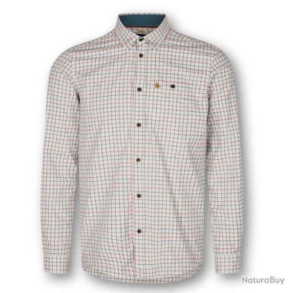 Chemise Oxford Shooting Grape Leaf / Terracotta - Seeland - Chem Oxford Sho Grape L