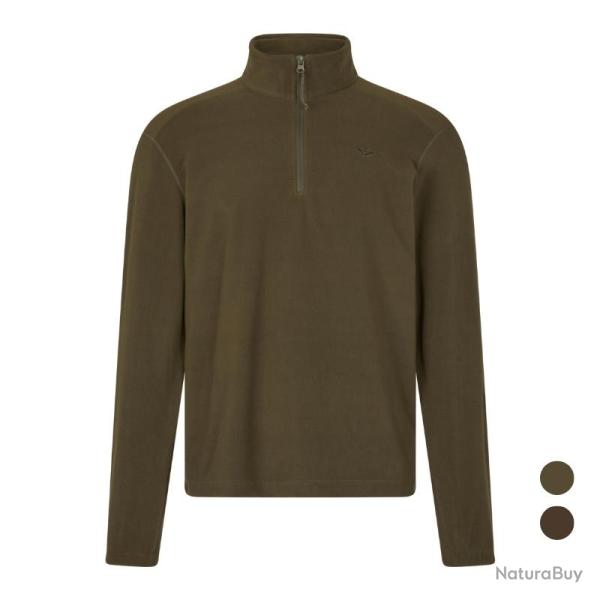 Pull Benjamin demi-ferm� - Seeland - pull Benjamin green M
