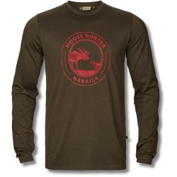 T-shirt Game L/S Willow Green Moose - H&auml;rkila