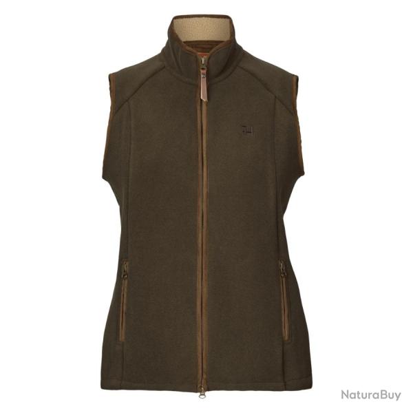 Gilet Polaire Femme Sandhem Sherpa Willow Green - H�rkila - gilet sherpa F WG L