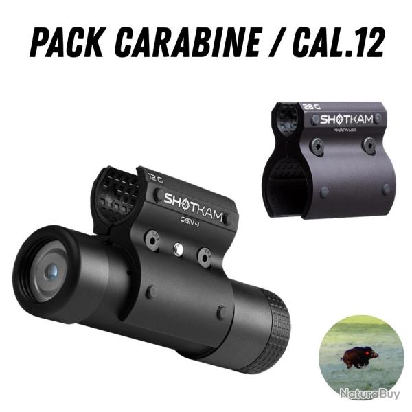 Pack ShotKam Gen4 (pour Carabine et Fusil cal12)