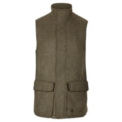 Gilet Kenmore Tweed Forest Green - H&auml;rkila