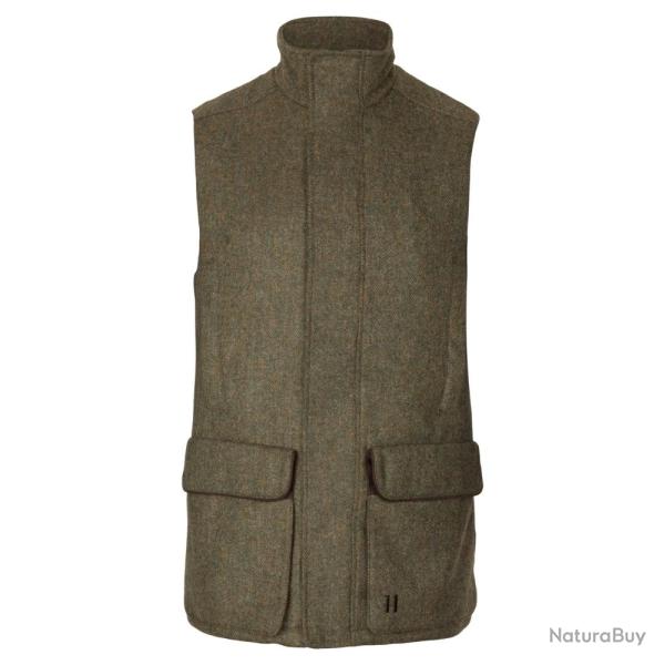 Gilet Kenmore Tweed Forest Green - H�rkila - gilet kenmore FG 54