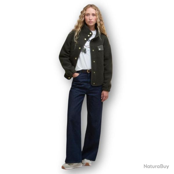 Veste Polaire femme Mabel Fleece Olive - Barbour - veste Mabel olive 16 XL