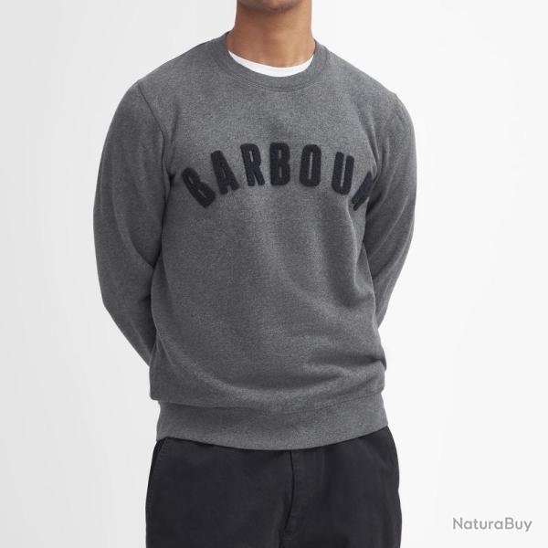 Pull Prep Logo Barbour Gris - pull prep gris S
